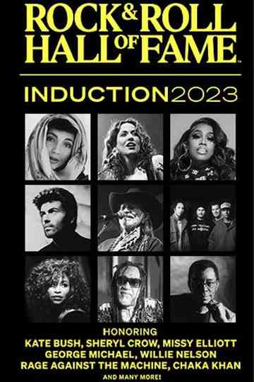 Rock & Roll Hall of Fame Induction Ceremony Poster