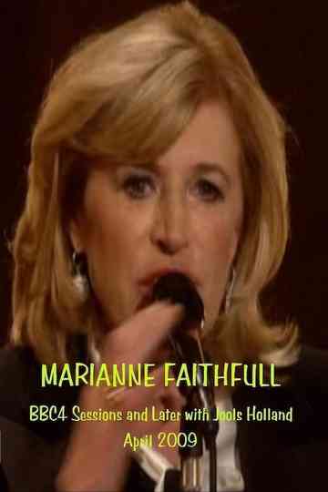 Marianne Faithfull - BBC 4 Sessions Poster