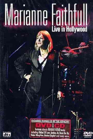 Marianne Faithfull - Live in Hollywood Poster