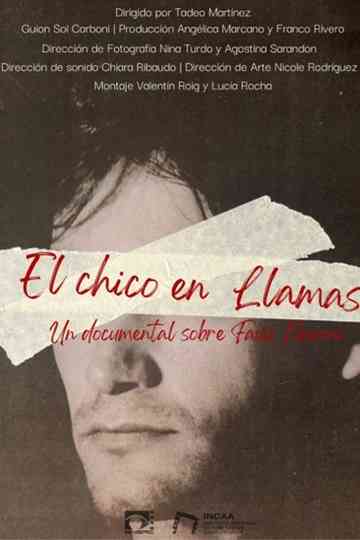 El chico en llamas Poster