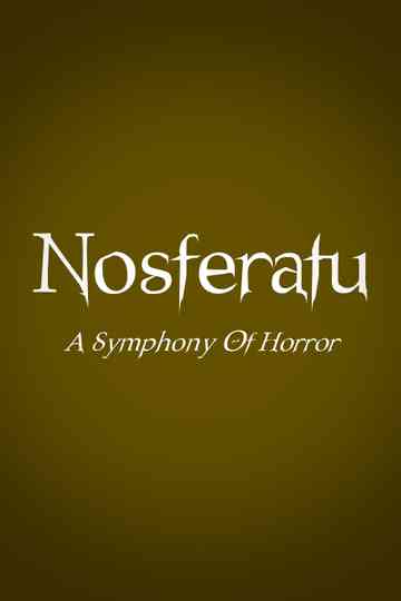 Minecraft Animation: Nosferatu - A Symphony Of Horror Poster