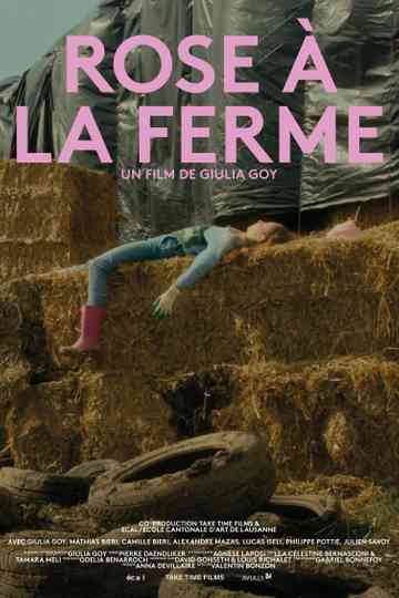 Rose à la ferme Poster