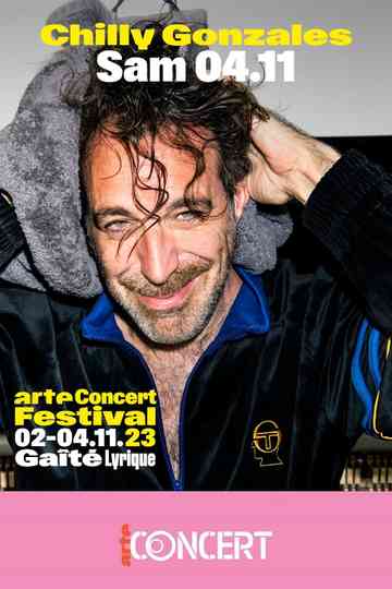 Chilly Gonzales - Arte Concert Festival 2023 Poster
