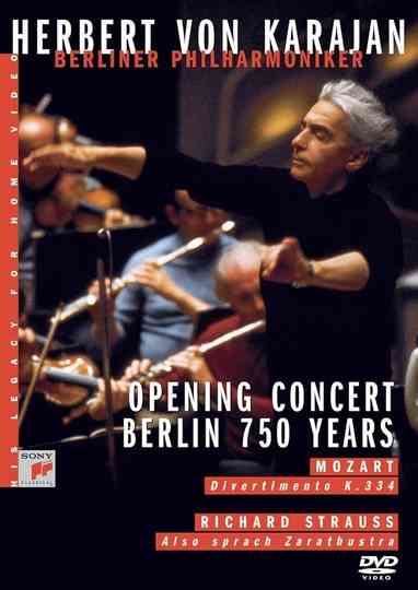 Karajan: Opening Concert - Berlin 750 Years Poster