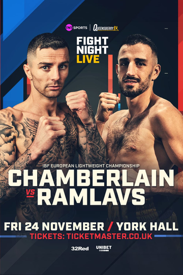 Mark Chamberlain vs. Artjoms Ramlavs Poster