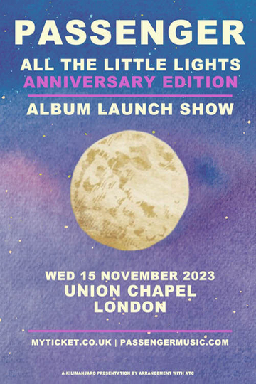 Passenger: Live from Union Chapel London Poster