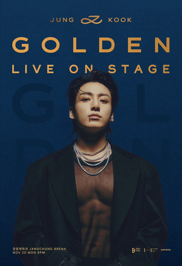 Jung Kook ‘GOLDEN’ Live On Stage Poster