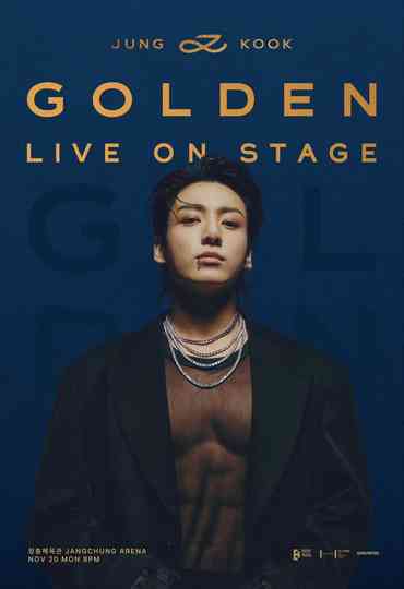 Jung Kook ‘GOLDEN’ Live On Stage Poster