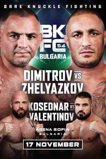 BKFC 54: Dimitrov vs. Zhelyazkov Poster