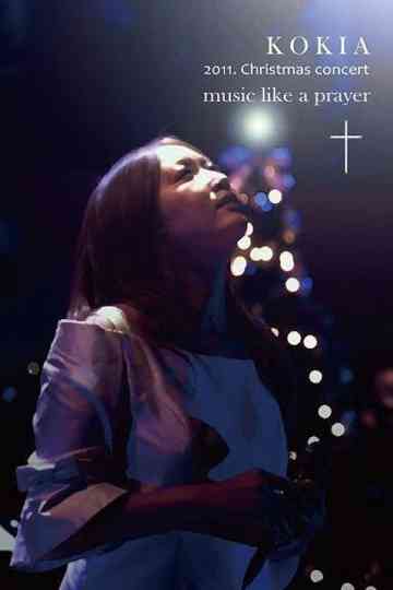 KOKIA 2011 Christmas concert "music like a prayer" Poster