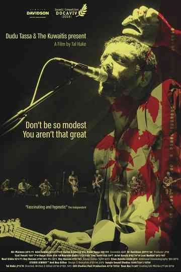 Don't Be So Modest You Aren't That Great Poster