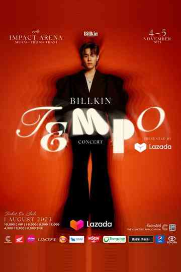 Billkin Tempo Concert Presented by Lazada Poster