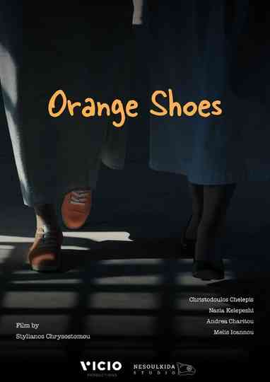 Orange Shoes Poster