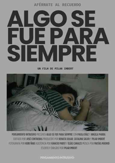 Algo se fue para siempre Poster