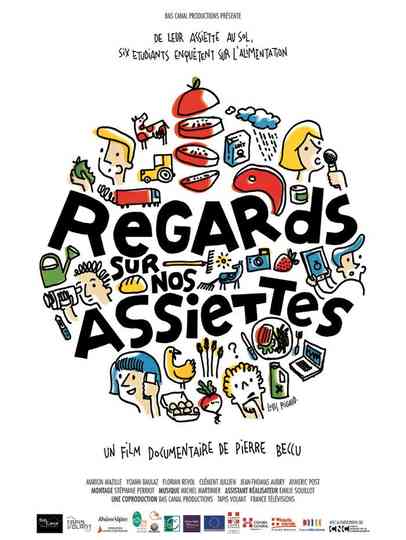 Regards sur nos assiettes Poster