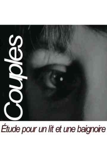 Étude pour un lit et une baignoire Poster