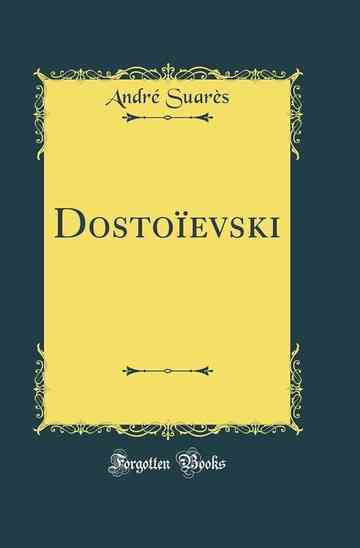 Correspondances: Dostoïevski Poster
