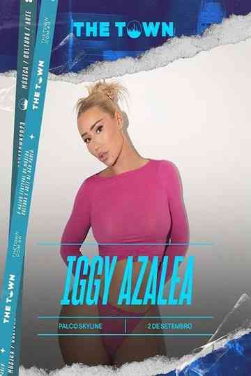 Iggy Azalea - The Town 2023 Poster