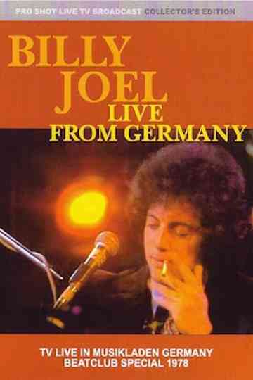 Billy Joel - Bremen 1978 Poster