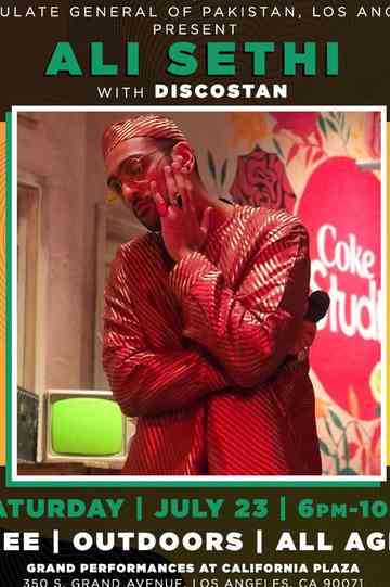 Ali Sethi at Grand Performances (Live Concert in Los Angeles) Poster