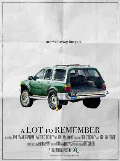 A Lot to Remember Poster