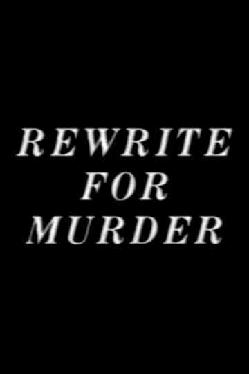 Rewrite for Murder Poster