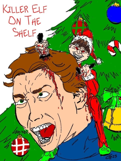 Killer Elf On The Shelf Poster