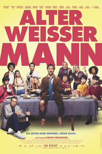 Alter weisser Mann Poster