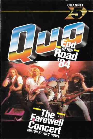 Status Quo  End Of The Road 84 Poster