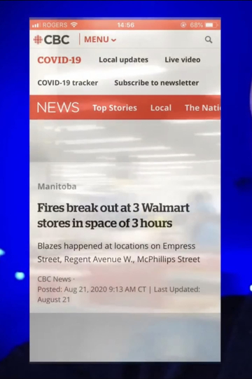 WALMART FIRES