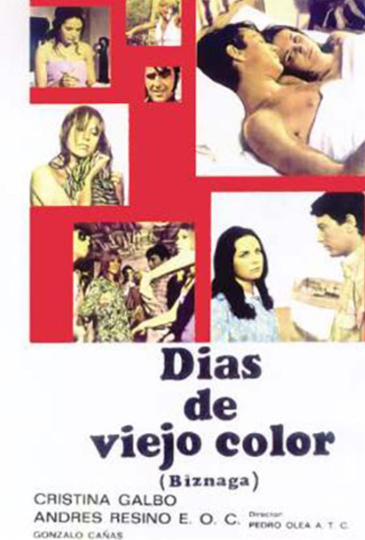 Días de viejo color Poster