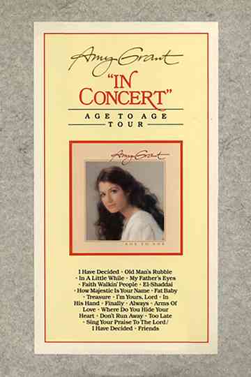 In Concert: Age To Age Tour Poster