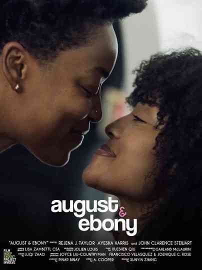 August & Ebony Poster