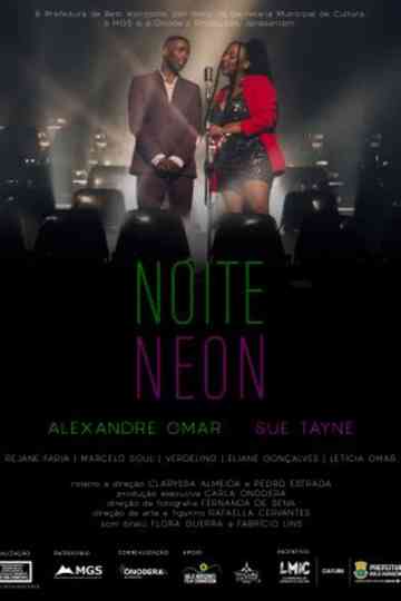 Noite Neon Poster