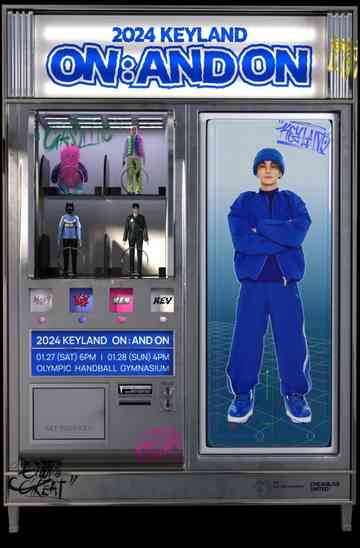 2024 KEYLAND ON : AND ON Poster