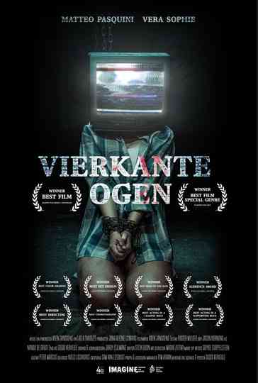 Vierkante Ogen Poster