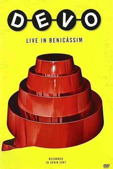 DEVO Live In Benicàssim Poster