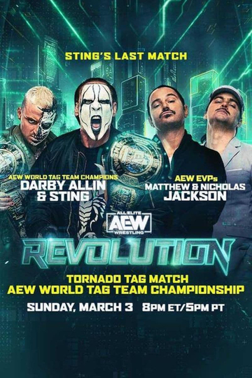 AEW Revolution Poster