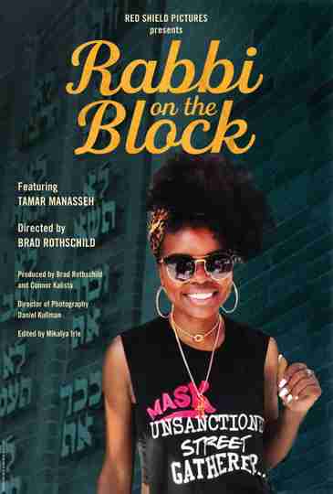 Rabbi on the Block Poster