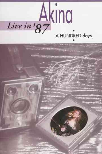 Nakamori Akina - Live In '87 A HUNDRED Days Poster