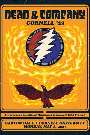 Dead & Company: 2023-05-08 Barton Hall, Ithaca, NY Poster