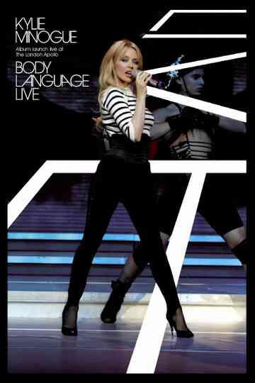 Kylie Minogue: Body Language Live Poster