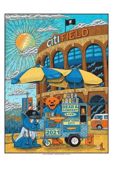 Dead & Company: 2021-08-20 Citi Field, New York, NY Poster