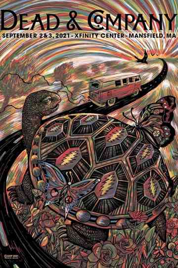 Dead & Company: 2021-09-03 Xfinity Center, Mansfield, MA Poster