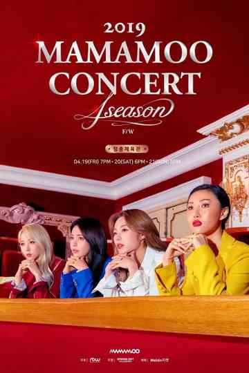 Mamamoo 4season F/W Concert Poster
