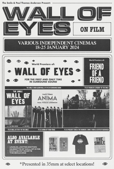 Wall of Eyes: On Film Poster