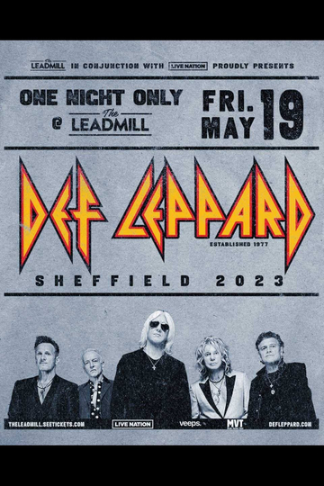 Def Leppard Live at The Leadmill