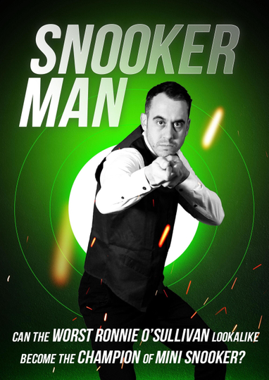 Snooker Man Poster