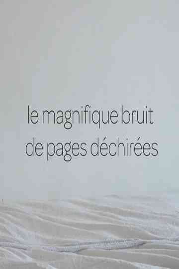 le magnifique bruit de pages déchirées Poster