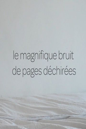le magnifique bruit de pages déchirées